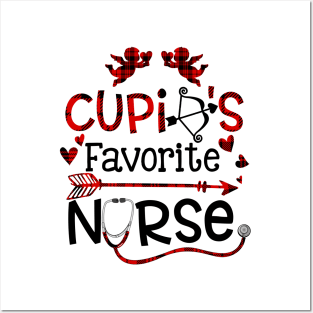 Cupids Favorite Nurse Valentine Day Nursing Posters and Art